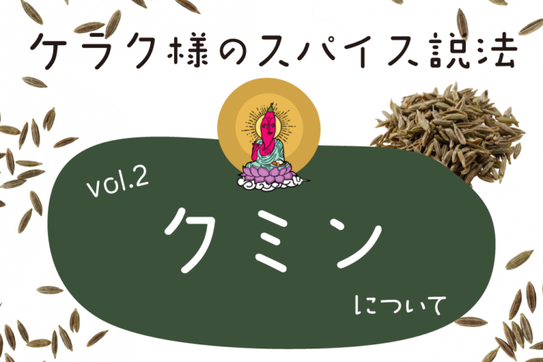 スパイス説法~クミン編~